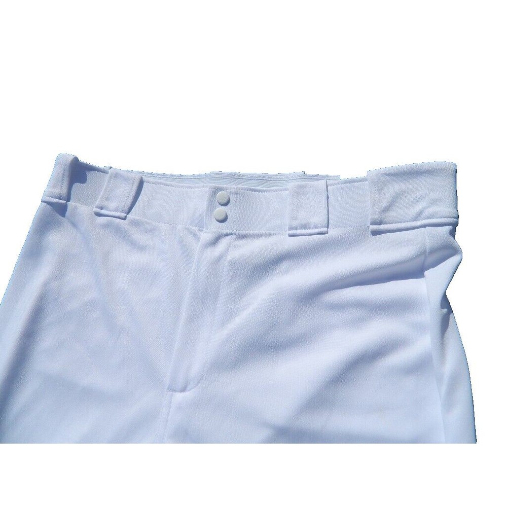 Rawlings Baseball Pants Men's XL White Elastic Bottom NWT - Picture 3 of 12